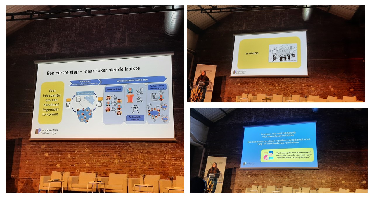 Terugkeer Naar Werk project - Conferentie eerstelijn