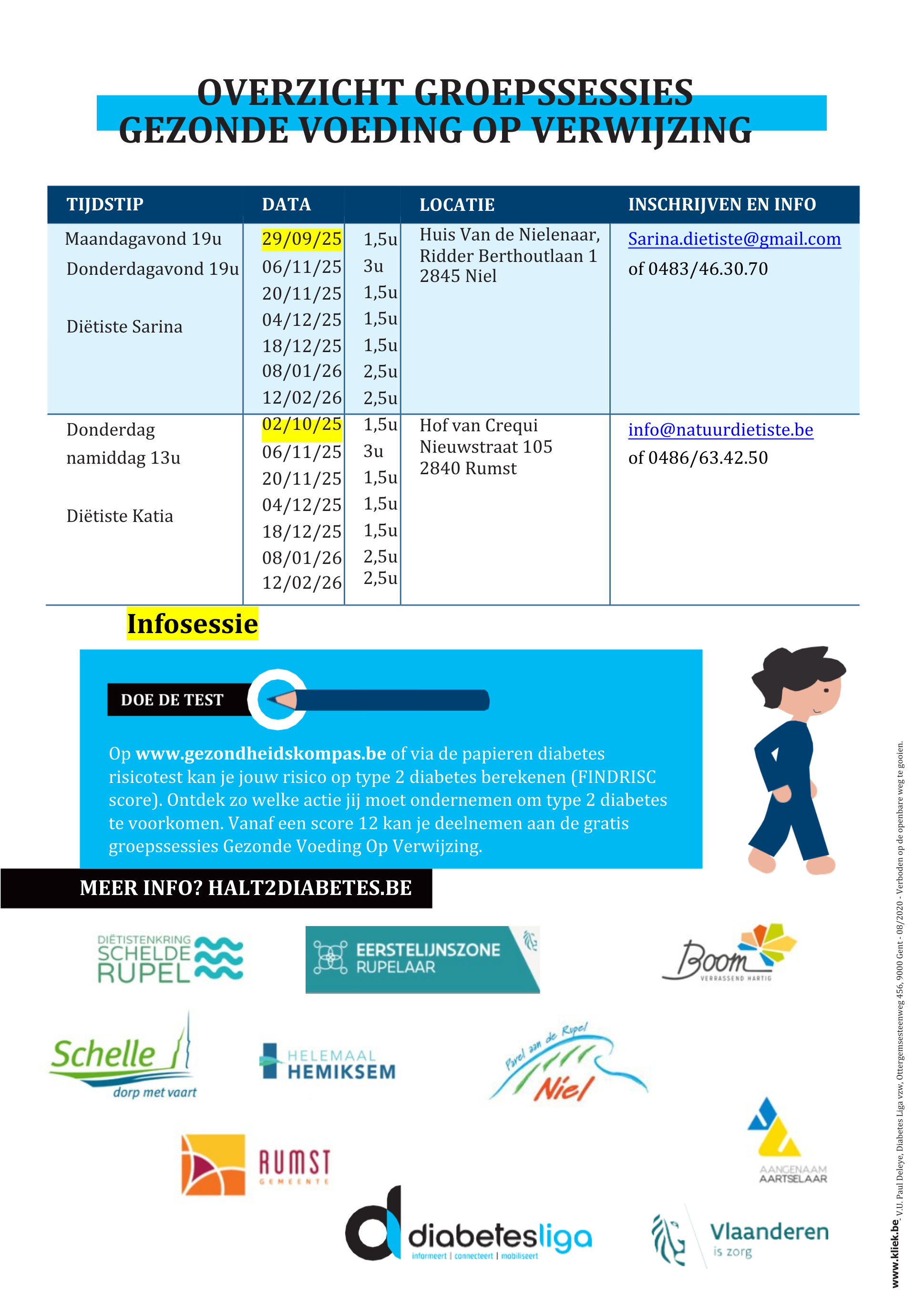 Halt2Diabetes Groepsessies data