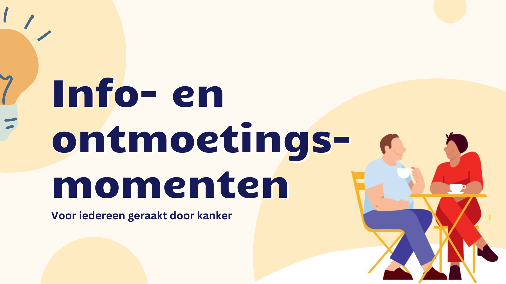Praatcafé Kom Op Tegen Kanker Schelde en Leie