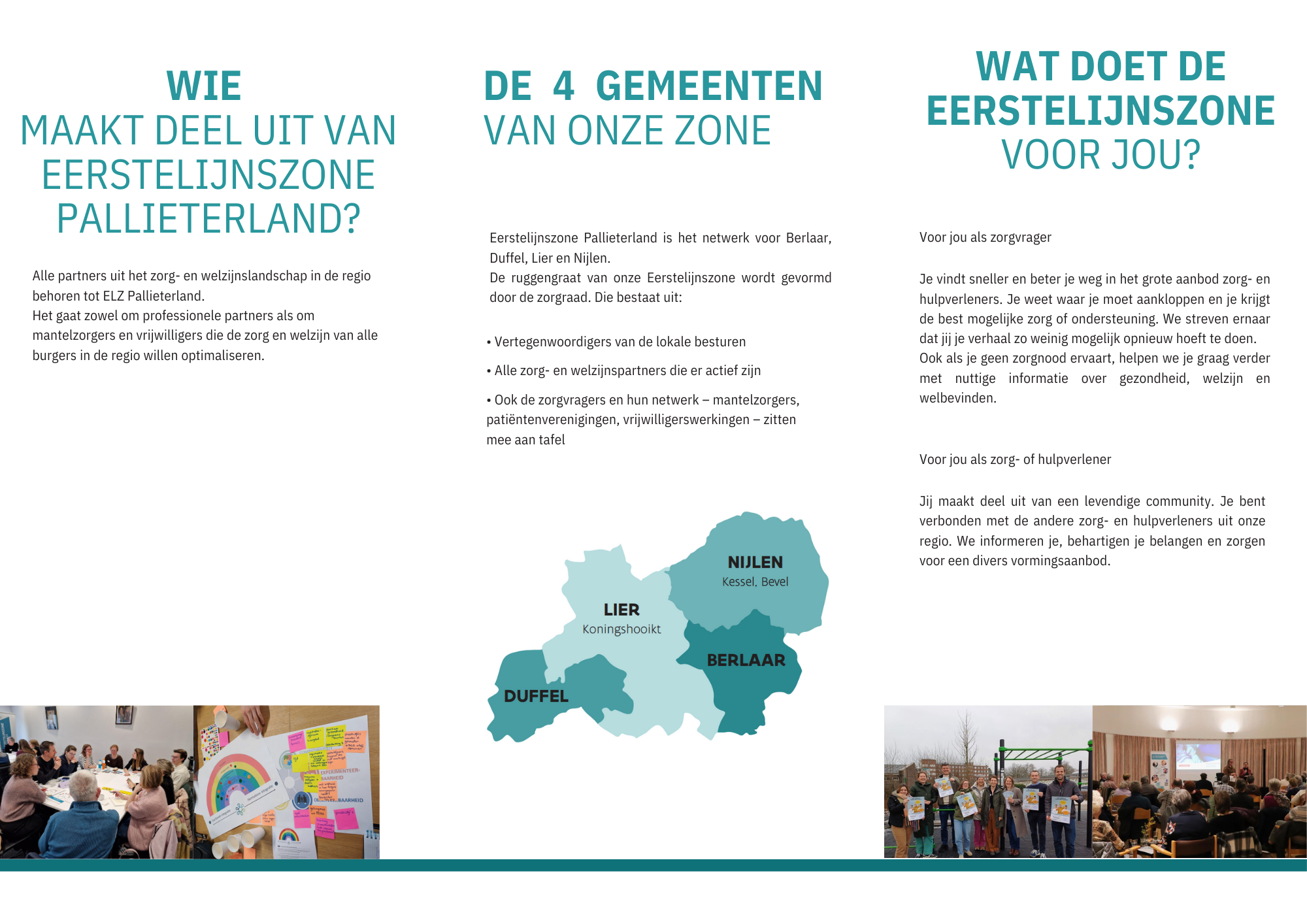 Flyer ELZ Pallieterland achterkant