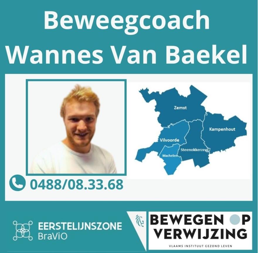 Beweegcoach Wannes Van Baekel