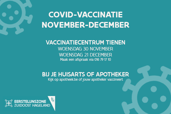 Covid-vaccinatie ELZOH november-december