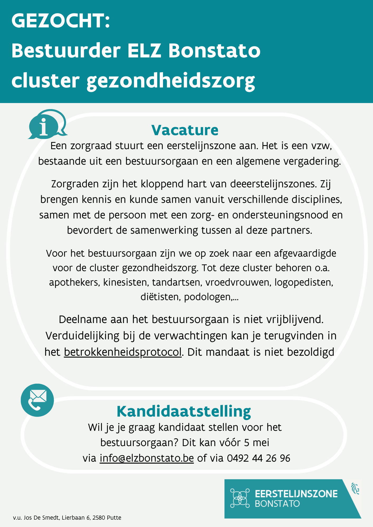 vacature bestuurder